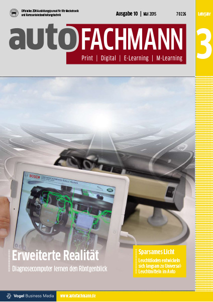 autoFACHMANN 10/2015 Lehrjahr 3