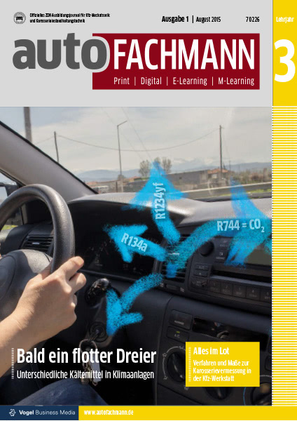 autoFACHMANN 01/2015 Lehrjahr 3