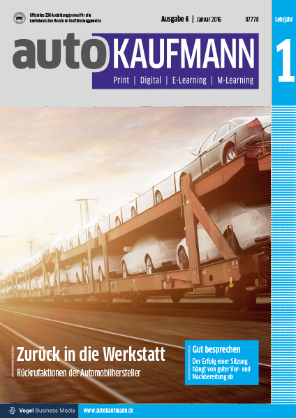 autoKAUFMANN 06/2016 Lehrjahr 1