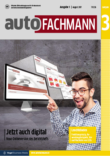 autoFACHMANN 1/2017 Lehrjahr 3