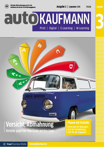 autoKAUFMANN 02/2015 Lehrjahr 3