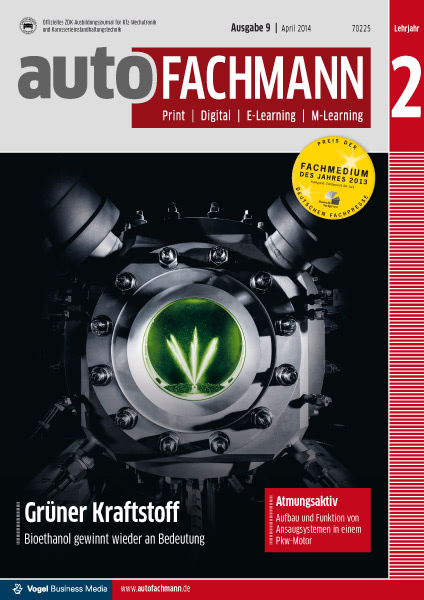 autoFACHMANN 09/2014 Lehrjahr 2