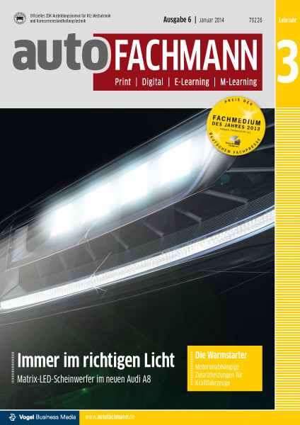 autoFACHMANN 06/2014 Lehrjahr 3