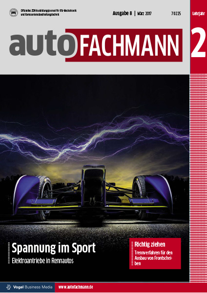 autoFACHMANN 8/2017 Lehrjahr 2