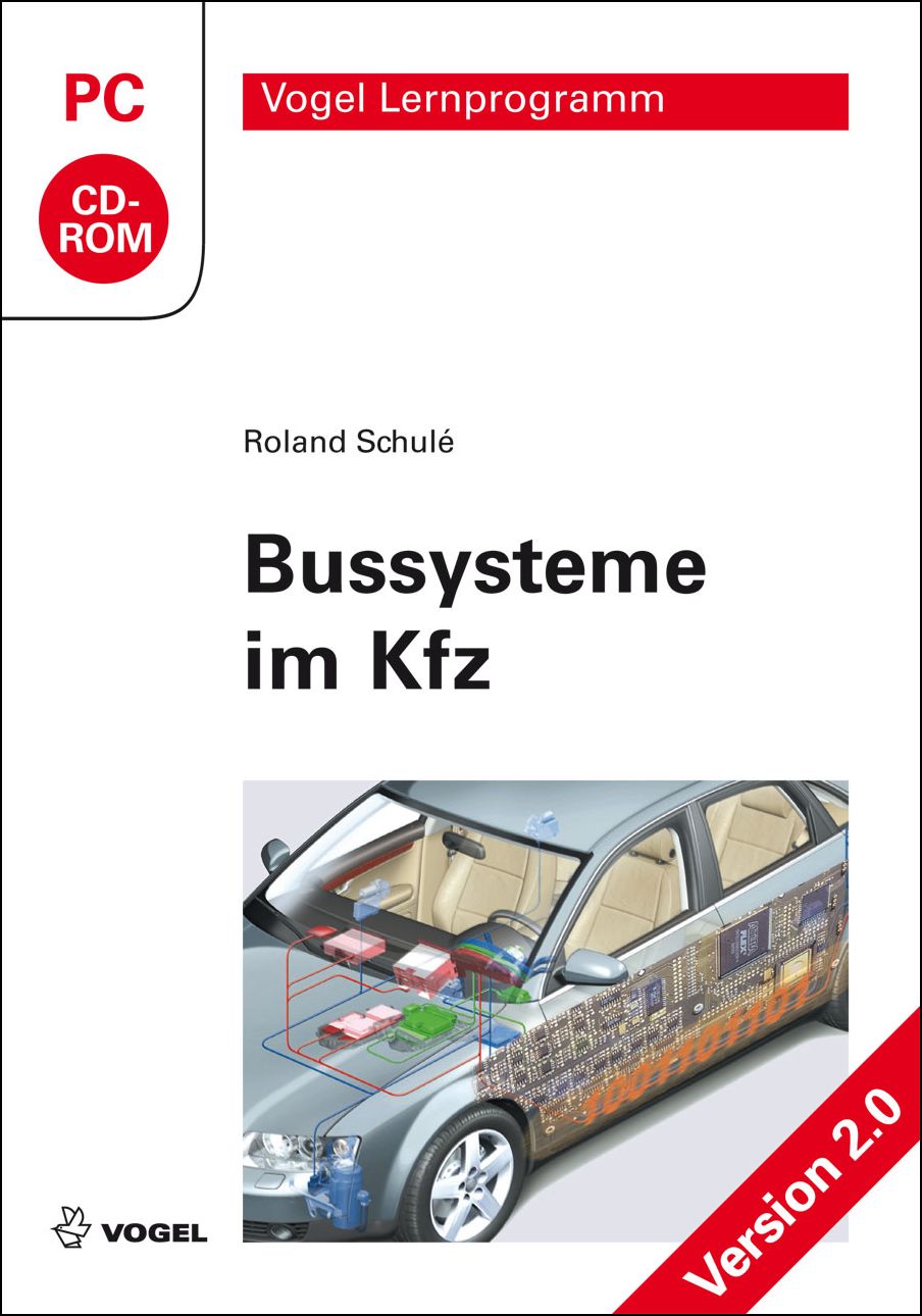 Cover des Buchs Bussysteme im Kfz (CD-ROM) des Autors Roland Schulé