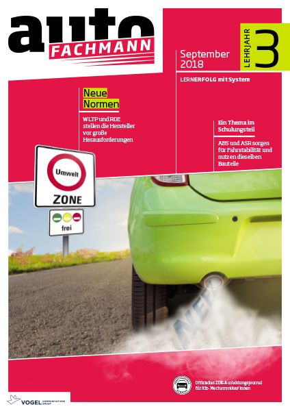 AF-002_LJ3jSoAPNKdbluFv Titelseite autoFACHMANN September 2018 Lehrjahr 3