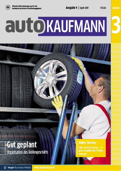 autoKAUFMANN 9/2017 Lehrjahr 3