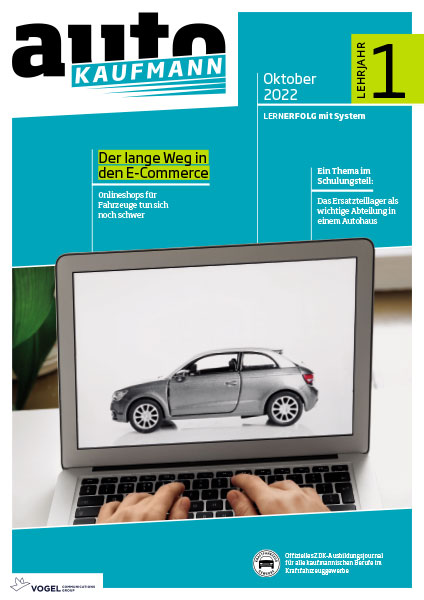AK-003_LJ1K5V1Hk6A846Ay Titelseite autoKAUFMANN Oktober 2022 Lehrjahr 1