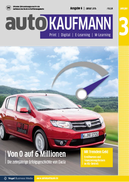 autoKAUFMANN 06/2015 Lehrjahr 3