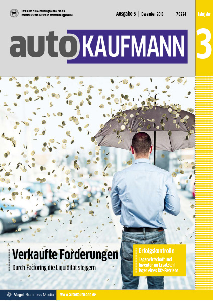 autoKAUFMANN 5/2016 Lehrjahr 3