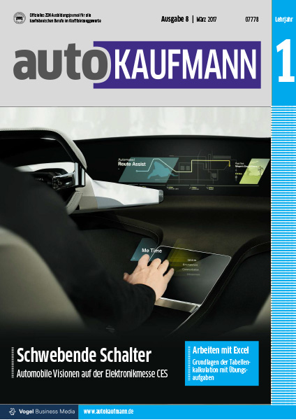 autoKAUFMANN 8/2017 Lehrjahr 1